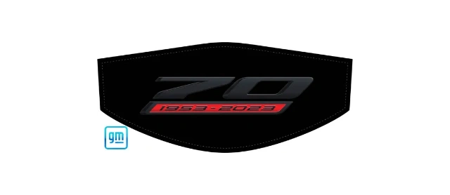 2023 Corvette 70th Anniversary Logo Trunk Cover Convertible or Coupe