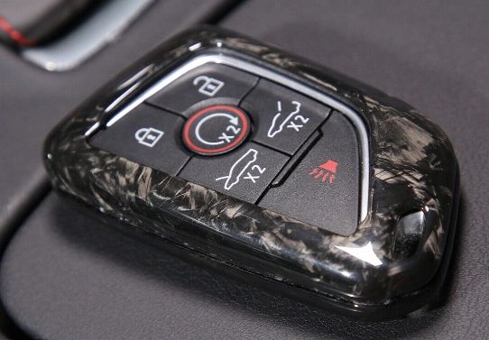 CFP C8 Corvette Carbon Fiber Key Fob Cover