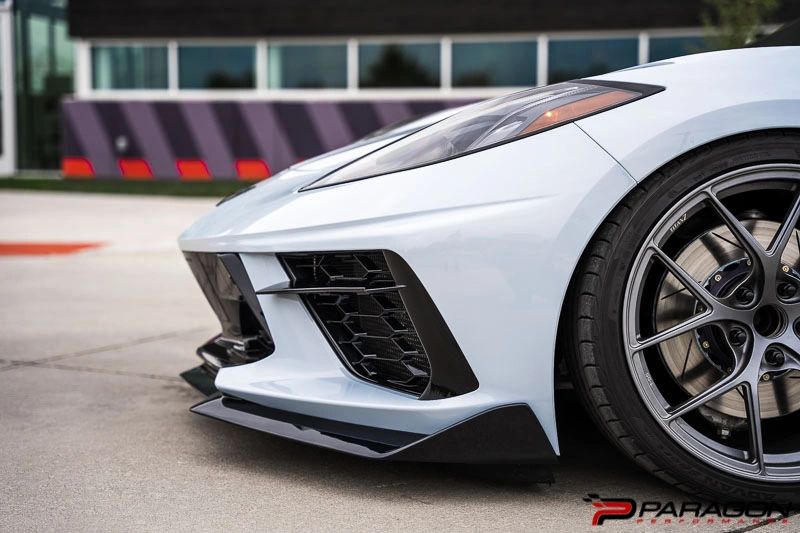 Paragon Performance C8 Corvette 5VM Style Carbon Flash Painted Front Lip/Spoiler