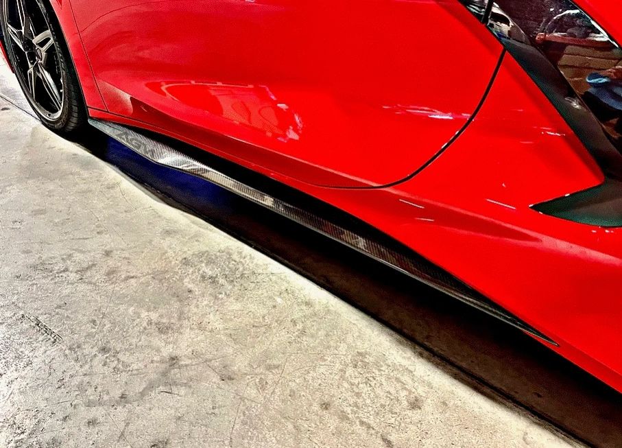 AGM C8 Corvette Z06 Style Sideskirts (Stingray)