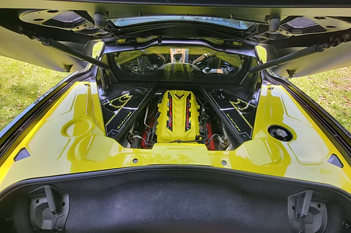 CTC Corvette C8 Engine Bay Upgrade – Custom 3 Pieces Panels for Z06, E-Ray & Stingray （2020-2026）