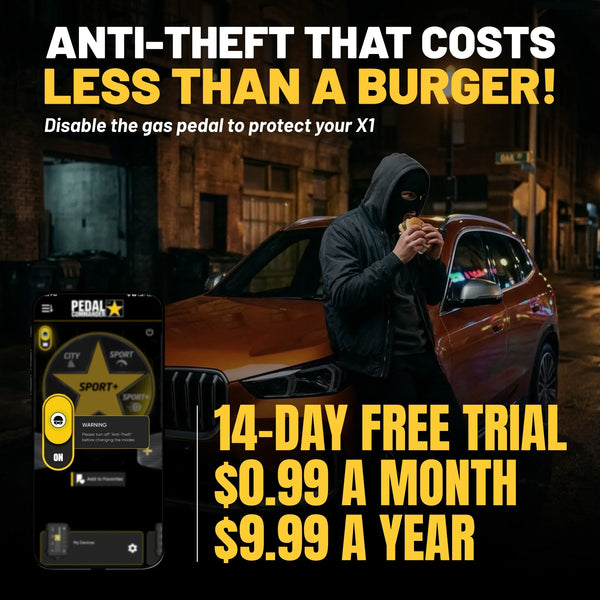 Pedal Commander for BMW X1