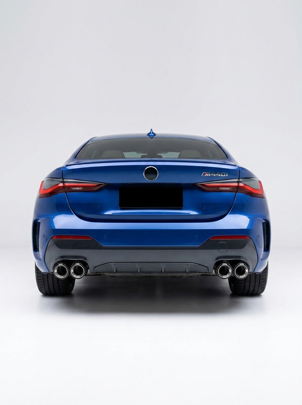 Carbon Fiber Dual Exhaust Tips for BMW M340i M240i M440i | G20 G42 G22 G23 G26 | Y-Pipe Single-to-Dual Conversion | Sold as Pair