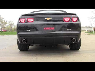 Sport / 2.5" Cat-Back DRE 4.0 in Single Tips | 2010-2015 Camaro RS 3.6L V6 (14953 / 14953BLK)