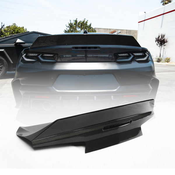 2016-2024 Camaro Type-X Double Sided Carbon Fiber Trunk