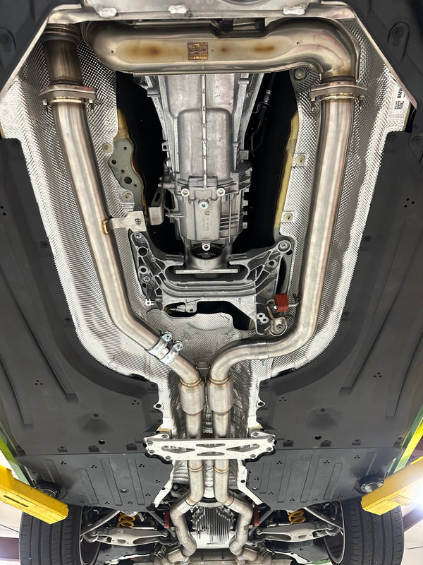 MAD BMW S58 Resonated H-Pipe Midpipe M2 G87
