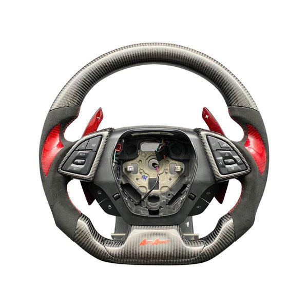 2016-2024 Chevy Camaro Custom Carbon Fiber Steering Wheel