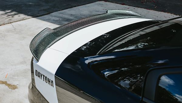 2015-2024 Dodge Charger Hellcat Ducklid Style Carbon Fiber Rear Spoiler