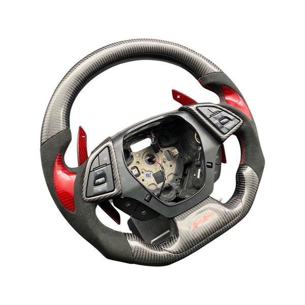 2016-2024 Chevy Camaro Custom Carbon Fiber Steering Wheel