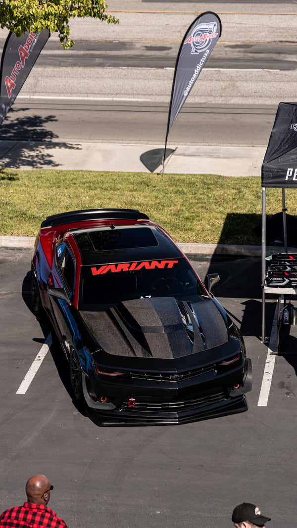 2010-2015 Chevy Camaro Type-ZR Carbon Fiber Double Sided Hood