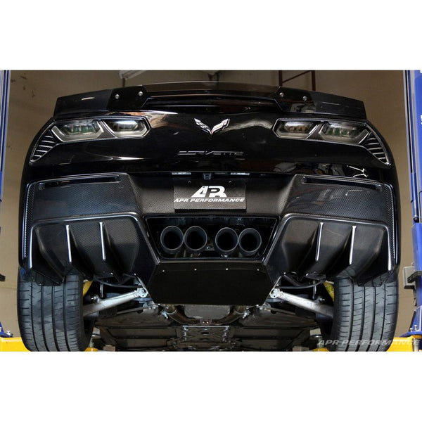 GARAGE SALE - Carbon Fiber Rear Diffuser (Version 2) Chevrolet Corvette C7 Z06