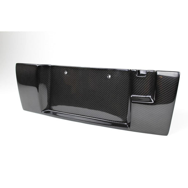 Carbon Fiber Nissan GTR R35 License Plate Backing 2012-2016