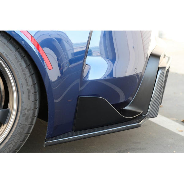 Carbon Fiber Toyota Supra A90/91 Rear Bumper Skirts 2020-2023