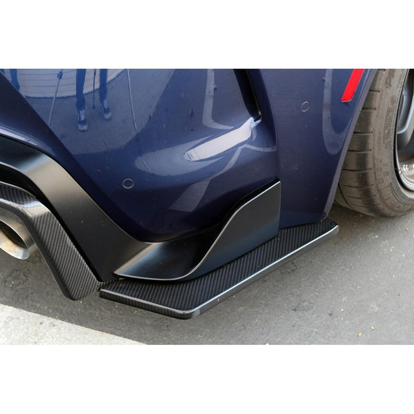 Carbon Fiber Toyota Supra A90/91 Rear Bumper Skirts 2020-2023