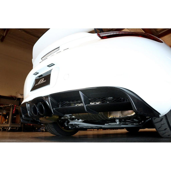 Porsche 981 Cayman GT4 Carbon Fiber Rear Diffuser 2015-2016