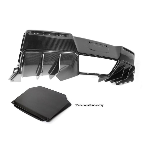GARAGE SALE - Carbon Fiber Rear Diffuser (Version 2) Chevrolet Corvette C7 Z06