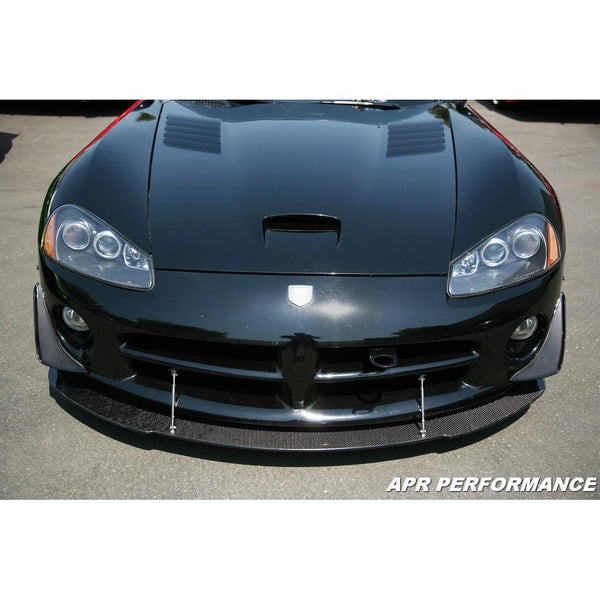 Dodge Viper SRT-10 Carbon Fiber w. Honeycomb Core Front Wind Splitter 2003-2010