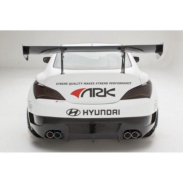 Hyundai Genesis Coupe 2009 - 2016 GTC300 Carbon Fiber Adjustable Wing