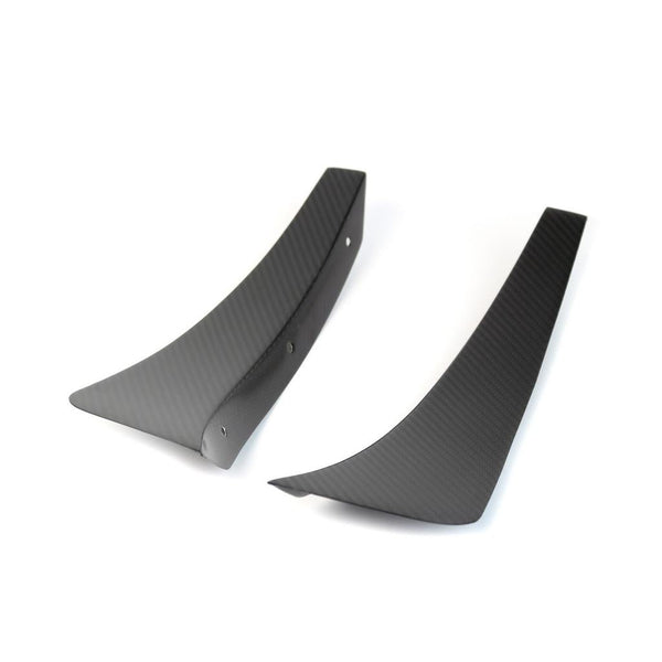 Dodge Challenger Hellcat Carbon Fiber Front Bumper Canards 2015-2023