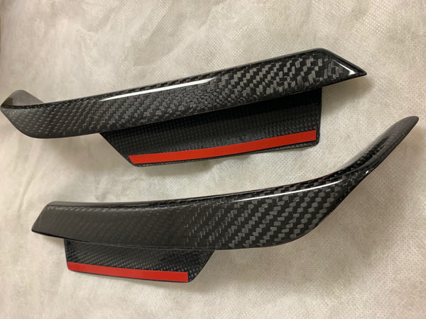 Rear Air Duct Brake Vent Carbon Fiber C7 Corvette Z06 / Grand Sport 2014 +