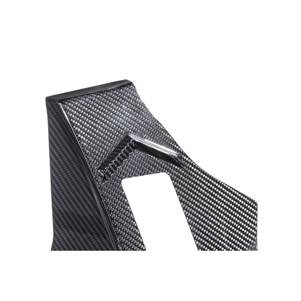 Corvette C8 Dry Carbon Fiber Rear Hatch Hinge Pillar Trim Cover Overlays