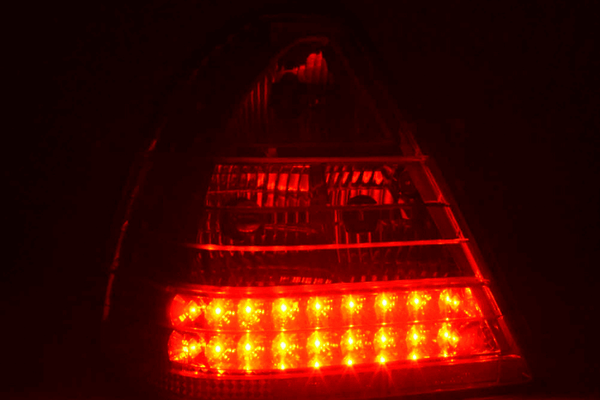 Mercedes Benz C-Class (202) Red LED Taillights Set (1996-2000)