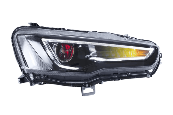 Mitsubishi Lancer Evo X GSR 10th Gen (CZ4A) Demon Eyes Dual Beam Projector Headlights (2008-2017)