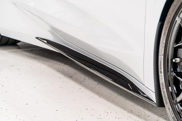 Paragon Performance C8 Corvette Rocker Panels - Carbon Flash or Carbon Fiber