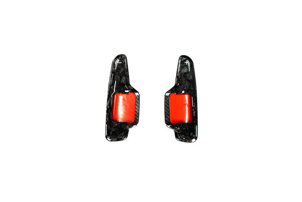 Paragon Performance C8 Corvette Paddle Shifter Covers - Forged Carbon Fiber