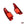 Paragon Performance C8 Corvette Paddle Shifter Covers - Red Carbon Fiber