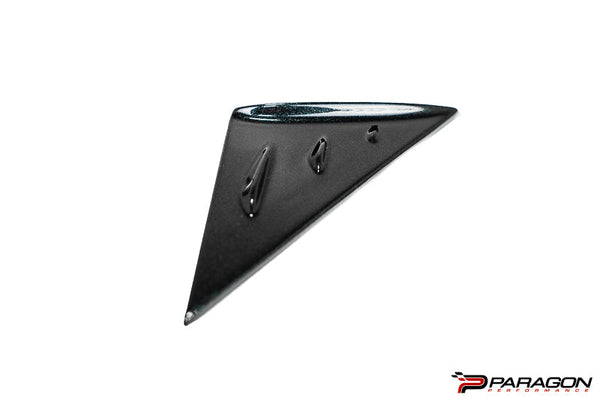 Paragon Performance C8 Corvette Carbon Flash Anti-Buffeting A Pillar Trim Overlay