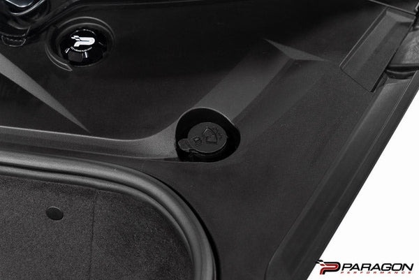 C8 Corvette Washer Fluid Cap Cover - Black, Blue or Red