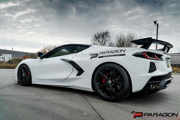 Paragon Performance C8 Corvette Carbon Fiber High Wing Spoiler