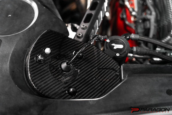 Paragon Performance C8 Corvette Carbon Fiber Rear Strut Tower Covers