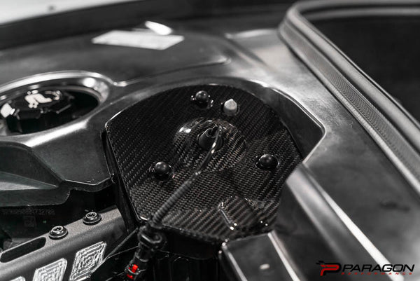 Paragon Performance C8 Corvette Carbon Fiber Rear Strut Tower Covers