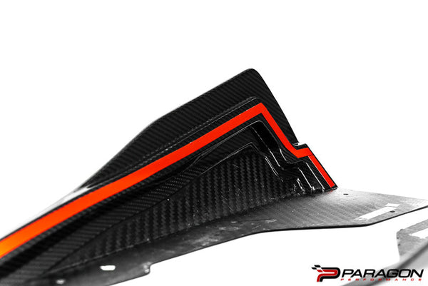 Paragon Performance C8 Corvette Carbon Fiber Rocker Winglets - by Uni-Body