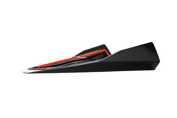 Paragon Performance C8 Corvette Carbon Flash Rocker Winglets - by Uni-Body