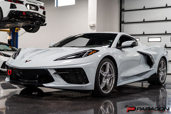 Paragon Performance C8 Corvette Carbon Flash Rocker Winglets - by Uni-Body