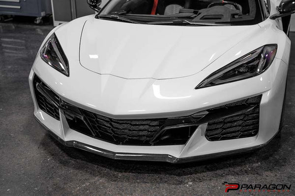 Paragon Performance C8 Z06/E-Ray Carbon Flash 3PC Front Lip