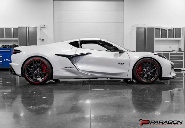 Paragon Performance C8 Corvette Z06 & ZR1 Lowering Kit - Front Lift Cars