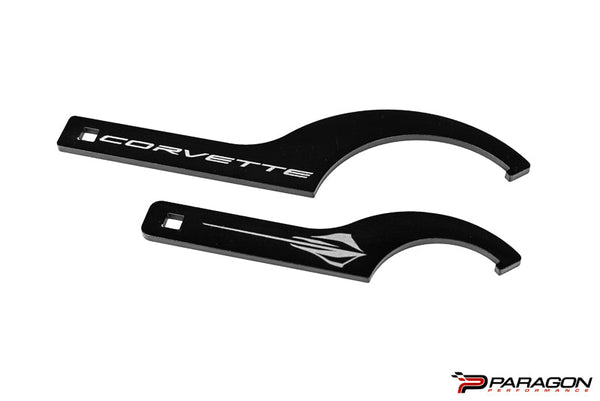 Paragon Performance C8 Corvette Factory Z51/Mag Ride Coilover wrench set - GM Branding