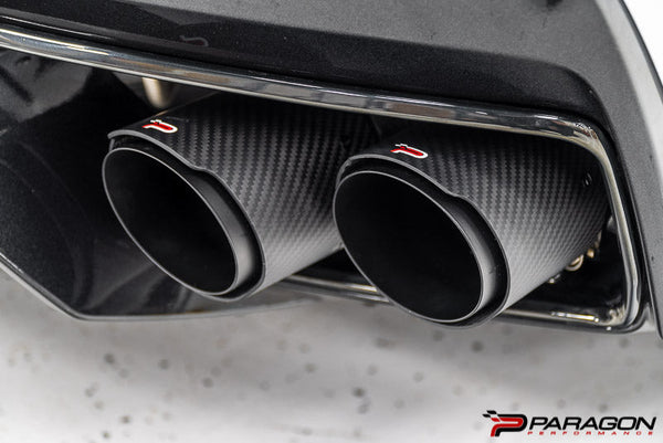 Paragon Performance C8 Corvette Exhaust tips - Sold as a set of four