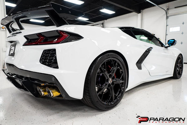 Paragon Performance C8 Corvette Cat back Titanium Exhaust