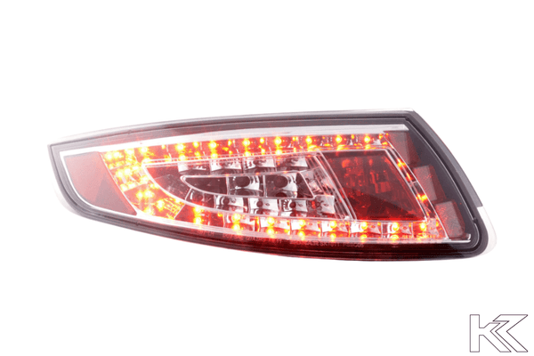 Porsche 911 (997) Chrome/Clear LED Tail Lights (2005-2009)