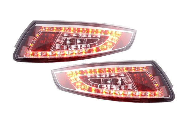 Porsche 911 (997) Chrome/Clear LED Tail Lights (2005-2009)