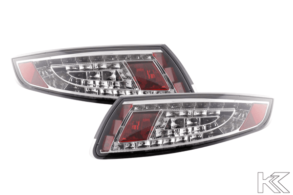 Porsche 911 (997) Chrome/Clear LED Tail Lights (2005-2009)