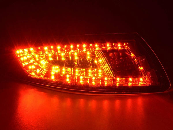Porsche 911 (997) Chrome/Clear LED Tail Lights (2005-2009)