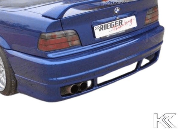Rieger BMW E36 Vented Rear Skirt - E46 Look