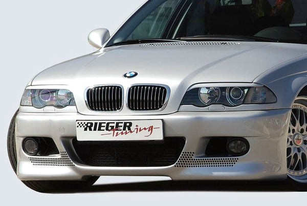 Rieger BMW E46 Sedan Front Bumper (Coupe, Convertible) Type 1