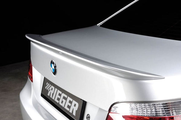 Rieger BMW E60 Sedan Rear Flap Spoiler